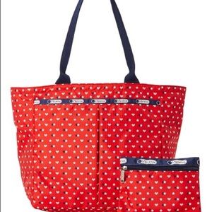 Red Stargazer Everygirl Tote without the pouch